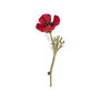 Red poppy brooch by Michael Michaud